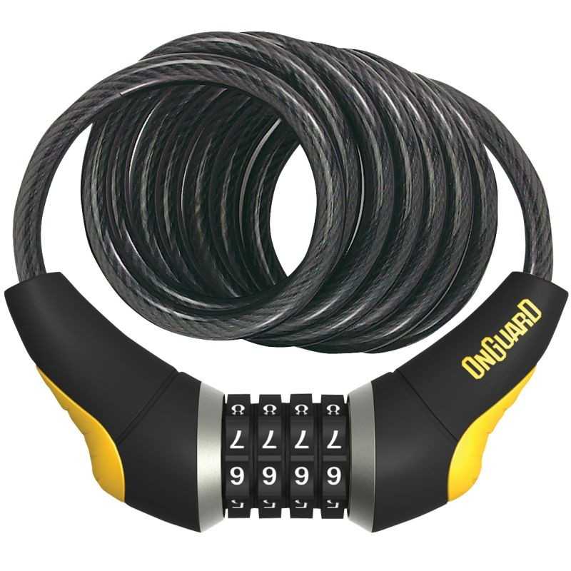 ONGUARD Candado antirrobo espiral combinacion DOBERMAN COMBI 185CMx10MM 267041