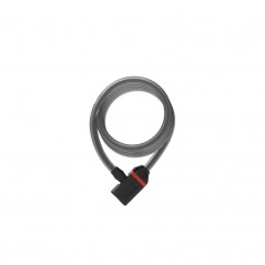 Anti-theft spiral cable lock  K-TRAZ C6 12 MM-180MM