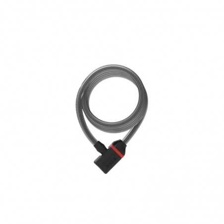 Anti-theft spiral cable lock K-TRAZ C6 12 MM-180MM