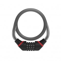 Spiral padlock with combination  K-TRAZ C8 COMB. 12 MM - 185 CM