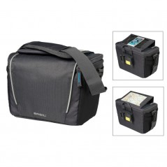 BASIL Bolsa manillar bicicleta al impermeable y reflectante SIN adaptador SPORT DESIGN 7L(28x20x20) (ADAPT. REF.703613) 291062