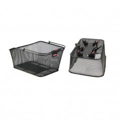 KLICKFIX Cesto de malla estrecha CITY 2 RACKTIME 41x21x31 718084