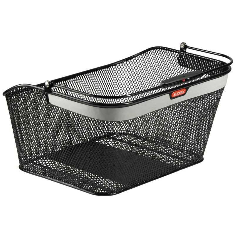 KLICKFIX Cesto de malla estrecha con reflectante CITYMAX GTA 40x20x30 718087