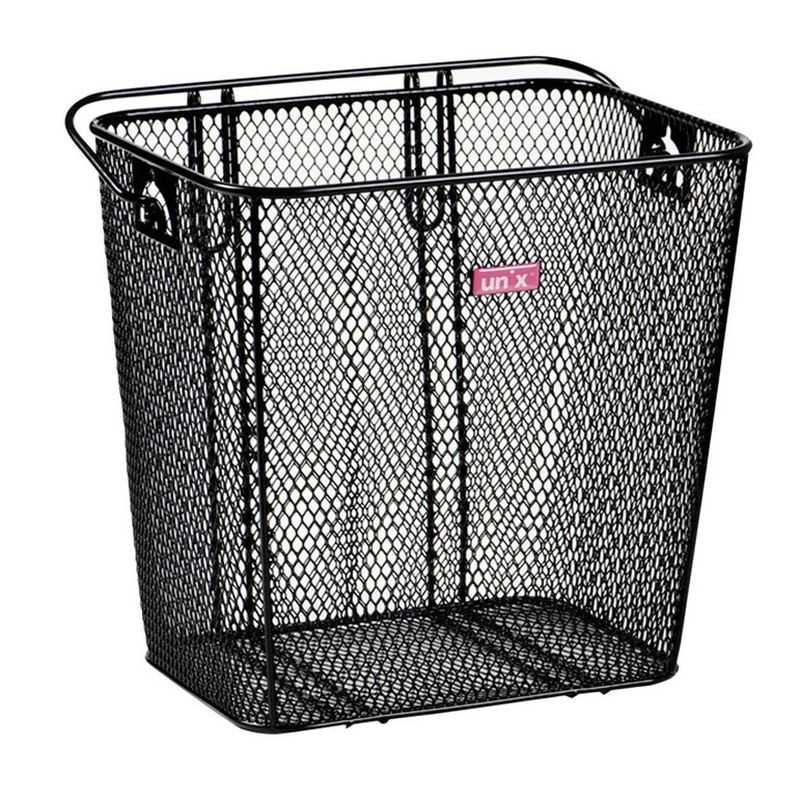 UNIX Cesta trasera para bici de malla estrecha SHOPPER 32x30x24 CM 718079