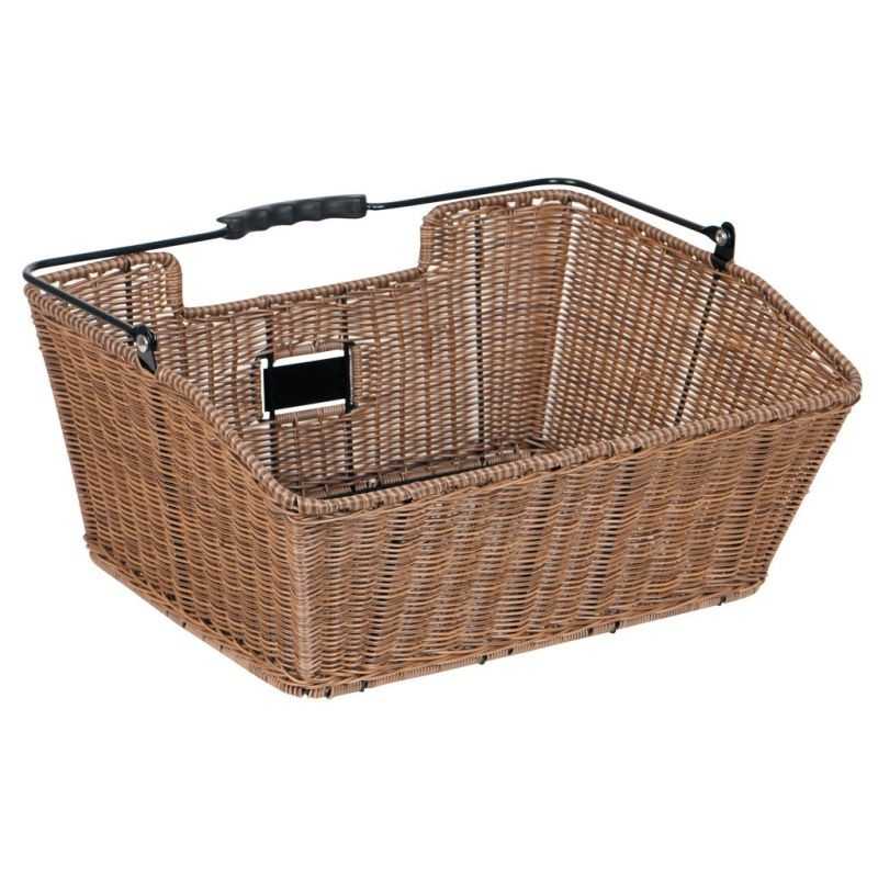 UNIX Cesta trasera para bici de malla trenzada MATEO 40x30x18 CM 718081