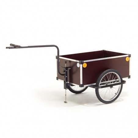 High tiller trailer without cover with hitch  JUMBO 20"