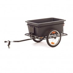 Low tiller trailer without cover with hitch  BIG BOY 16"