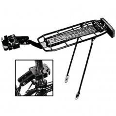 Bicycle rack suspension to seat post + bushings  QUICK RACK