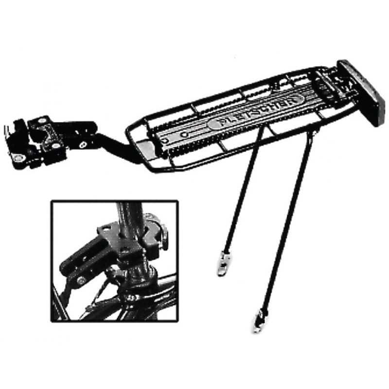 Bicycle rack suspension to seat post + bushings  QUICK RACK
