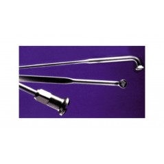 BÜCHEL Caja de 100 radios acero inoxidable cabecilla 12MM 2MM 701504VAR