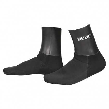 seac anatomic socks hd 5mm neoprene socks for diving, snorkeling and freediving