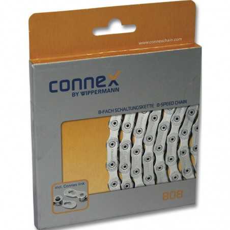CONNEX Cadena alemana plateada 808 8v 25933