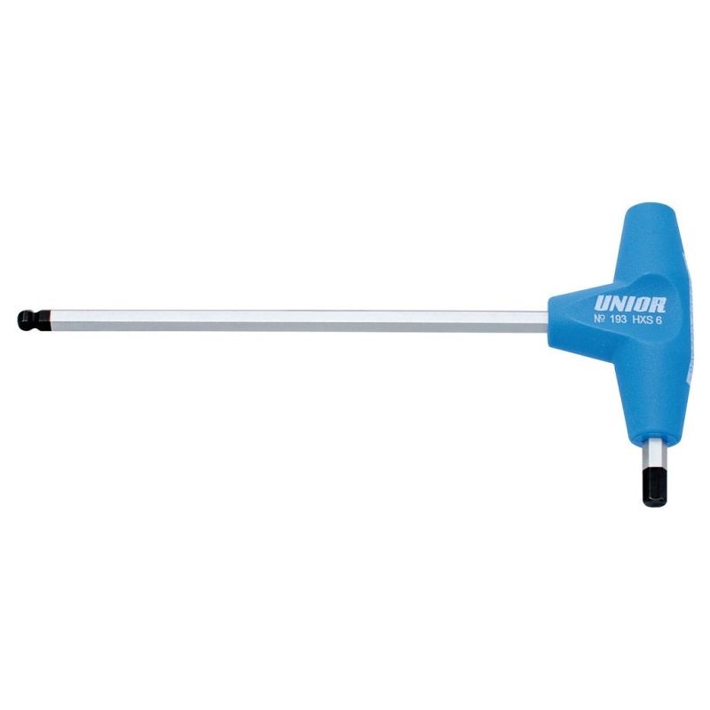 UNIOR Llave allen con cabeza bola mango 360133VAR