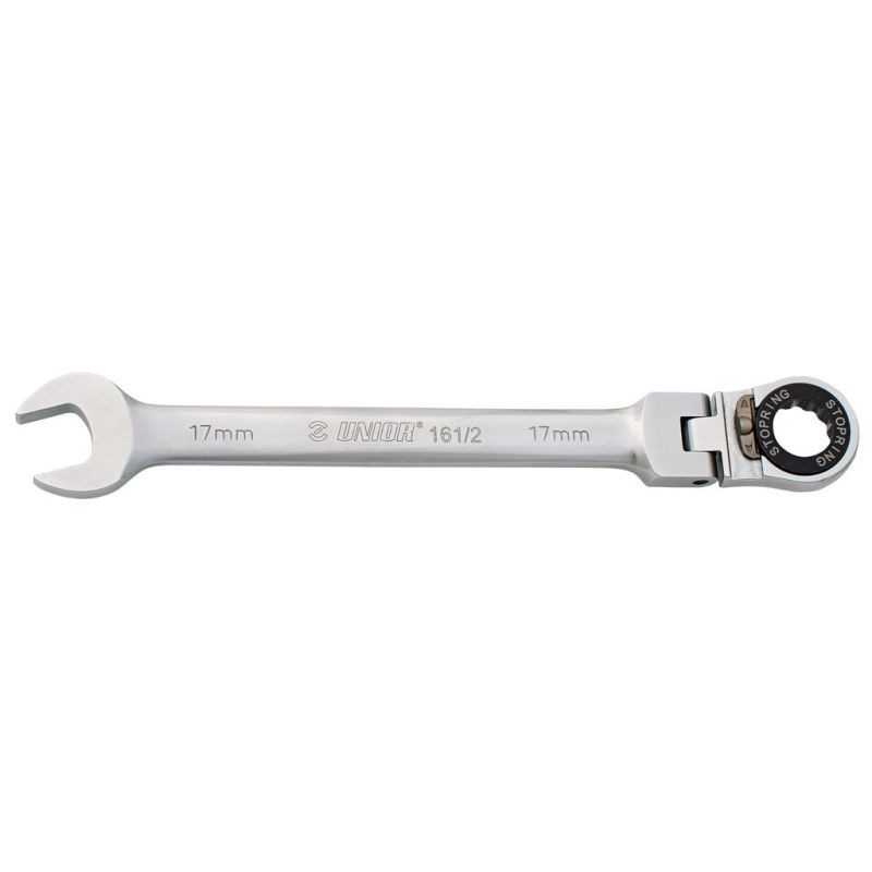 UNIOR Combination wrench with articulated ratchet 161/2 360150VAR
