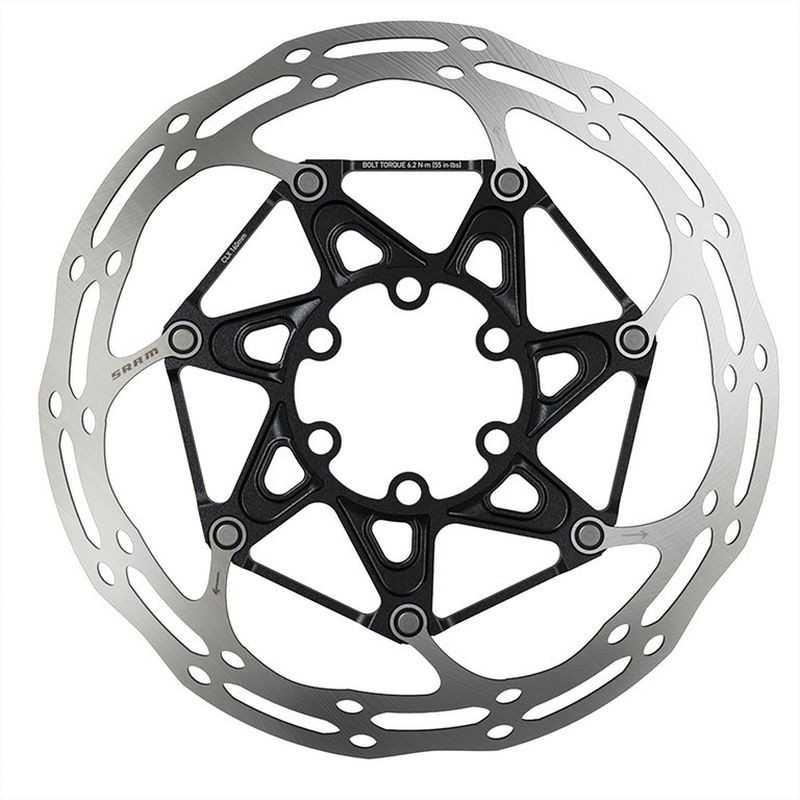 SRAM Disco de freno tornillo titanio incluido CENTERLINE RED 180 MM 100537VAR