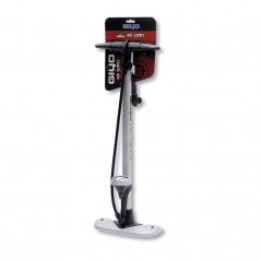 Shop air pump with manometer