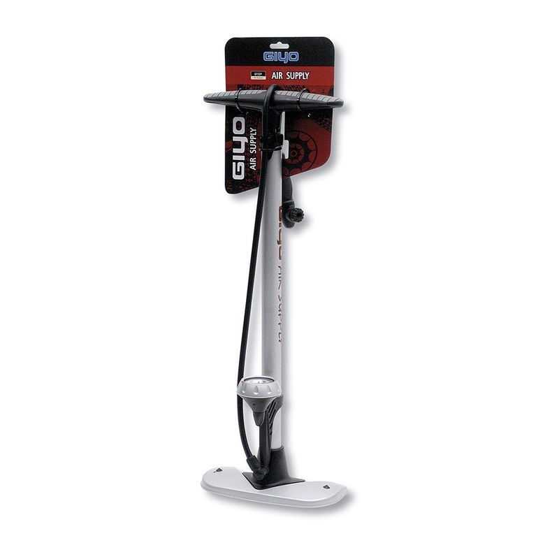 Shop air pump with manometer