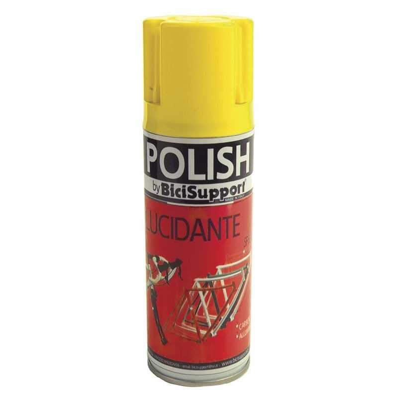 BICISUPPORT Spray limpiador y abrillantador de aluminio carbono - 200 ml 22900