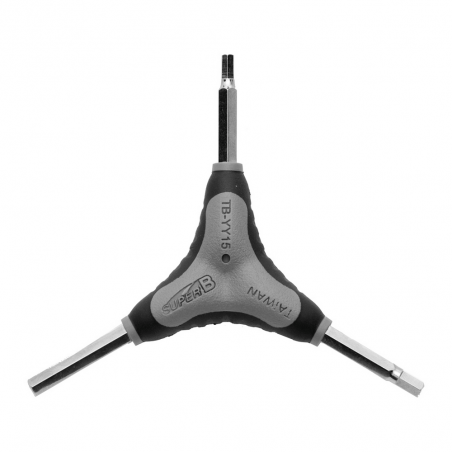 Wrench, 3 points, allen 4 5 6 mm