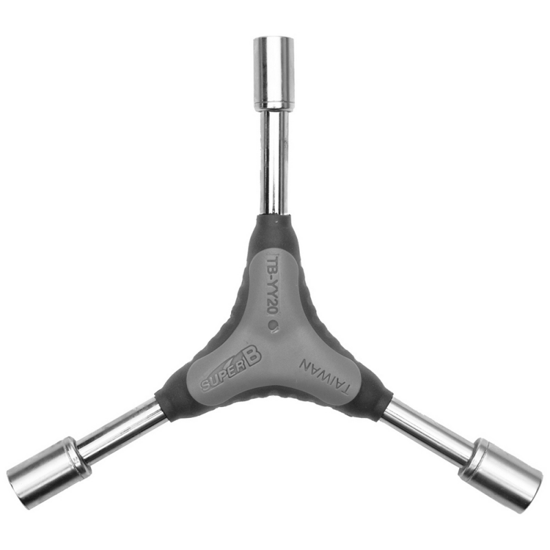 SUPER B Llave vaso 3 puntas tubo 8 9 10 mm bici bicicleta TB-YY20 13531