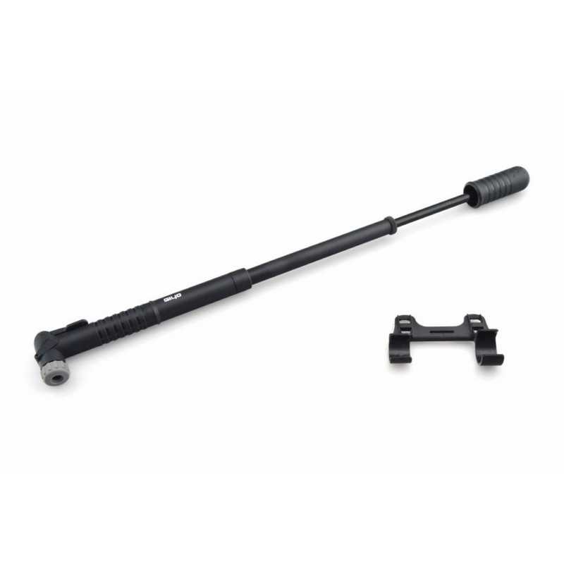 GIYO Bomba inflador bici telescopica con manometro indicador presta y schrader fina g - 678