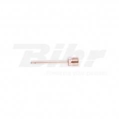 V BIKE Adaptador aguja para inflar balones con bomba normal - Válvula Schrader Gruesa Bic Uso recomendado todos 713