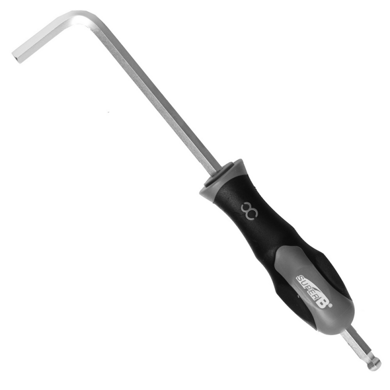 SUPER B Llave allen L con mango 8mm 13535