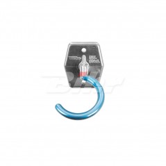 Hook, hanging support, gum and aluminum, wall, bicycle