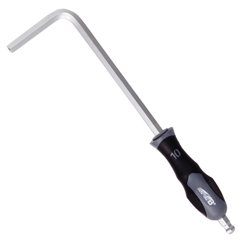 SUPER B Llave allen L con mango 10mm 13536