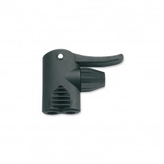 Fitting, spare double presta  scrader valve for pump, beto bike