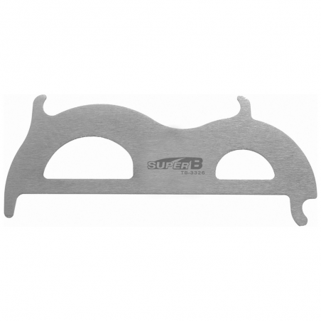 Meter + chain hook, steel, bicycle  TB-3326