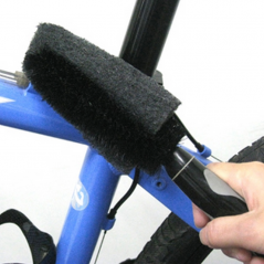 SUPER B Cepillo con esponja de doble compuesto para el cuadro bici bicicleta TB-1708 14239