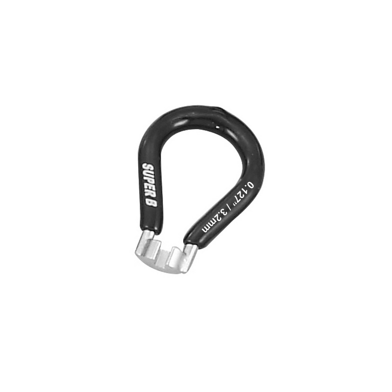 SUPER B Llave de radio acero DT Swiss® y Wheelsmith® 0 127’’ (3 23mm) Negra bici TB-5540 13543