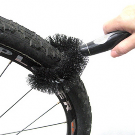 Brush, cleaning, u for frame and tires, bicycle  TB-1710
