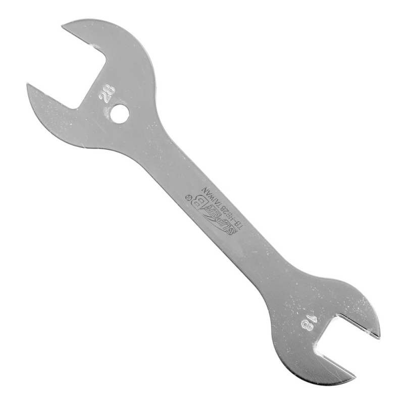Wrench, double, 28/18mm for bushings and tires, shimano xt and xtr, bicycle  TB-