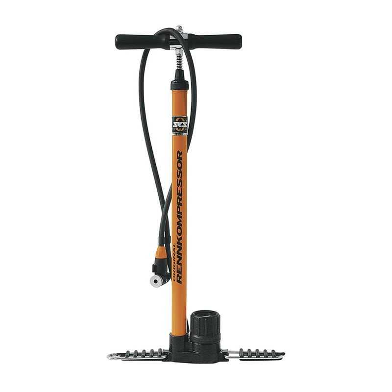 SKS HINCHADOR BOMBA INFLADOR TALLER KOMPRESSOR CON MANOMETRO 36272