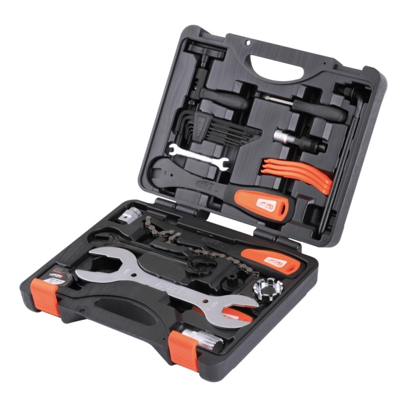 Case, tool box, high quality super b, 25pc, bicycle  TBA600