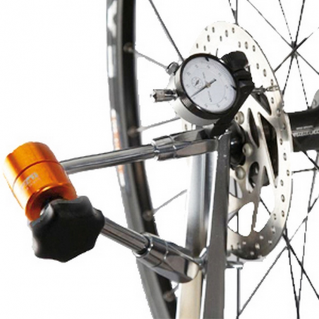 Wheel alignment, 16 to 29, check, disco, bicycle TB-PF30