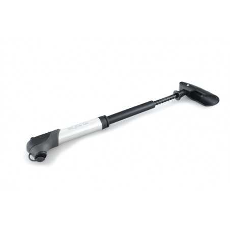 Pump, inflation, telescopic for bike, presta, schrader, pressure gauge 120