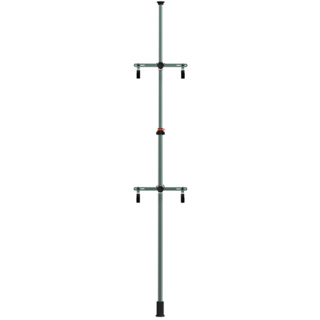 Display rack, 2 bicycles fixed to the ground and roof bicycle TB-1965