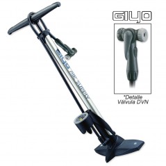 GIYO Bomba inflador taller garaje 160PSI aluminio presta schrader con manometro tubo 13027