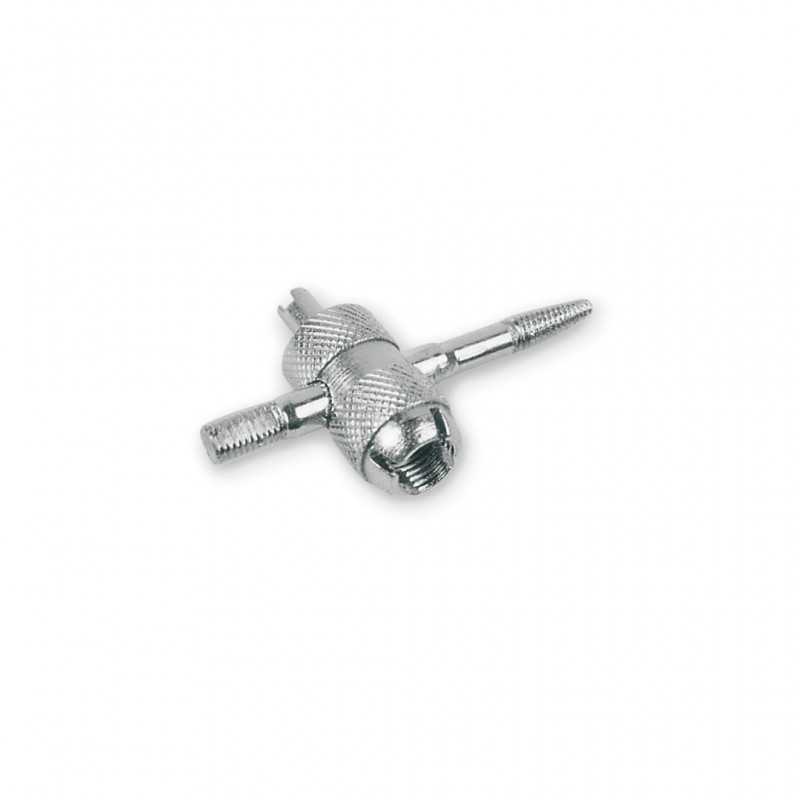 V BIKE Llave multi herramienta para válvula - desmontador de obus/cámara bicicleta Terraja con 4 funciones Marca 476