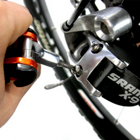 Tool, multi-function, foldable, 7 functions, bicycle  TB-FD10-BLACK