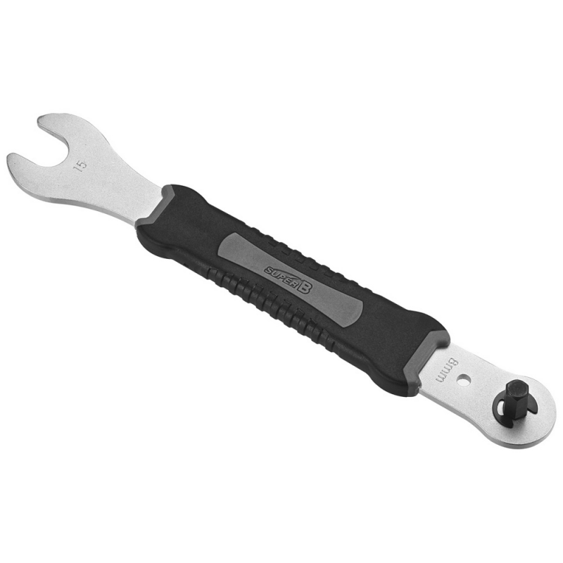 Wrench, pedals, 3 in 1 cone and allen 8 and 10, bicycle  TB-MW60