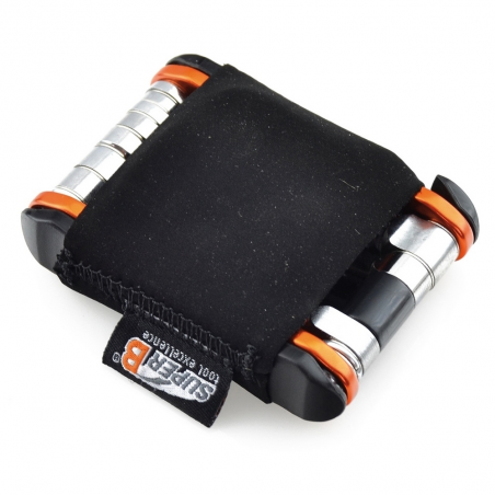 SUPER B Herramienta llave multifuncion 18 con tronchacadenas bici bicicleta TB-FD20-ORANGE 14381