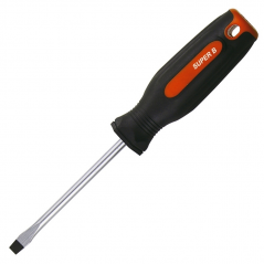 Screwdriver, professional super b, steel, flathead 6, long, 100mm bike  TB-7548