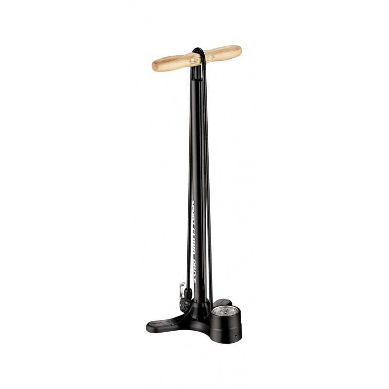 LEZYNE Bomba de pie inflador aluminio SPORT FLOOR DRIVE DV con cabezal válvula dual y capacidad 220 PSI 4712805980VAR