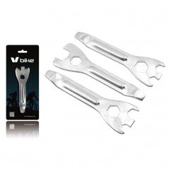 V BIKE 3 desmontables de cubierta neumatico acero 326025