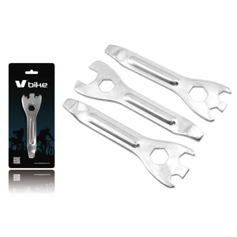 V BIKE 3 desmontables de cubierta neumatico acero 326025