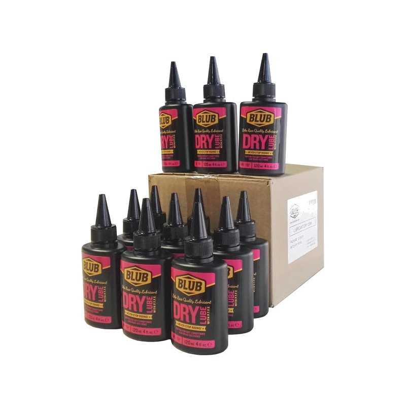 BLUB Caja aceite lubricante preparado para soportar aire y sol DRY LUBE 12U 8436577100263